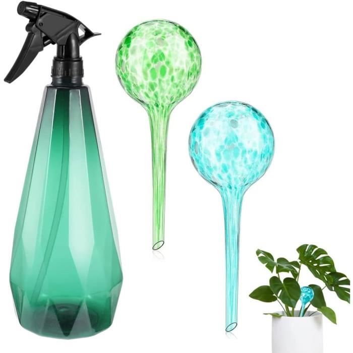 Garden Innovations Aqua Balance Lot De 4 Globes D'Arrosage 1,25L - Arrosage Automatique Contrôlé Par Météo