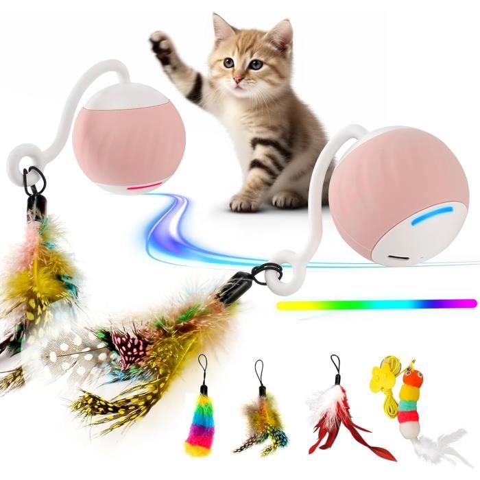 Jouet Pour Chats Et Chatons Suspendu à Porte avec Levage Électrique et Installation Facile Rose - Lytech Jouet Pour Chats Et Chatons Suspendu à Porte avec Levage Électrique et Installation Facile Rose - Lytech