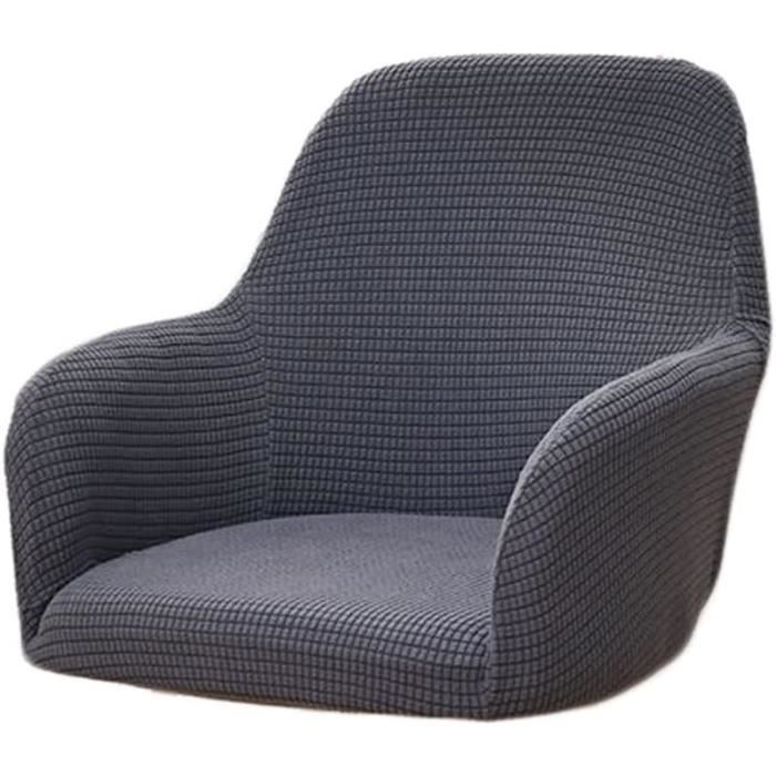 Housse De Chaises Salle à Manger Accoudoirs Couverture De Chaise Scandinave Blanche Jacquard Housse De Fauteuil Salon Extensible Lavable Pour Cuisine,Décor De Restaurant ( Color : E , Size : 4PCS
