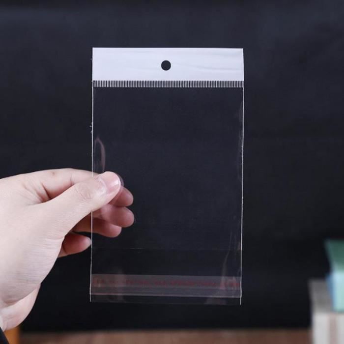 Porte-cartes auto-adhésifs en plastique transparent 6x8,5 cm, 36 pièces, pochettes  pour Index - AliExpress