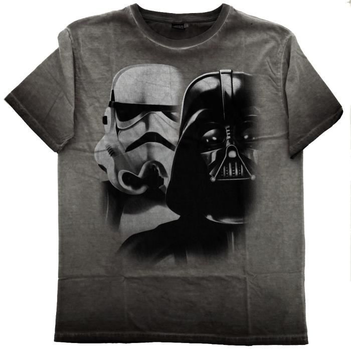 T-shirt Homme Old Navy - Graphisme Star Wars - Couleur Gris/jaune - Taille M - Occasion Très Bon état