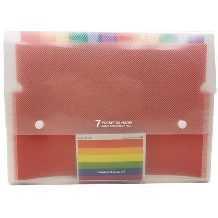 6 Organisateurs De Bureau Colorés Pour Fichiers, Magazines, Documents - 50x28x27 Cm - En Papier Renforcé