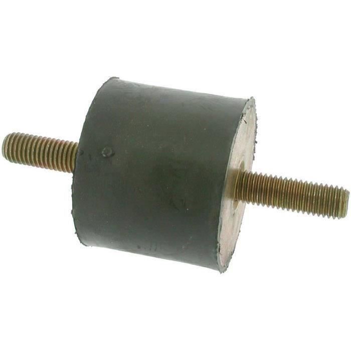 Silent bloc universel mâle-mâle - diamètre 65mm - Longueur 50mm - Filet M12 - Longueur filet 37mm