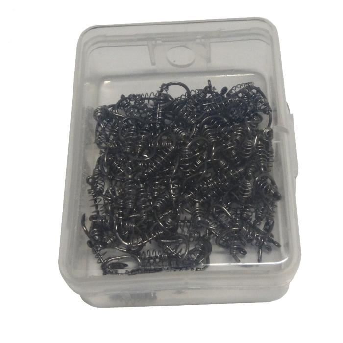 100 hameçons à ressort spécial truite Taille No9 - Cdiscount Sport
