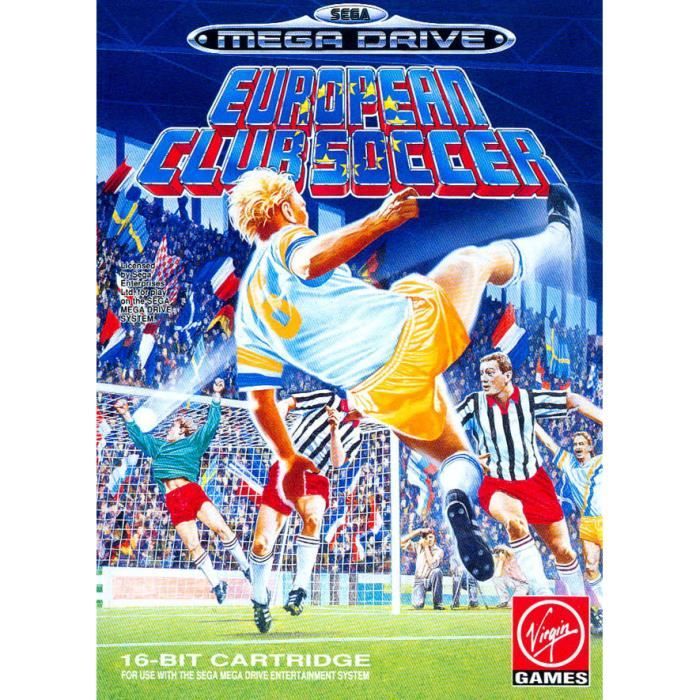 European Club Soccer Sur Mégadrive