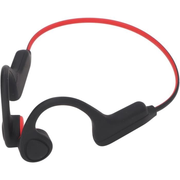 Écouteurs Bluetooth 5.3 Conduction Osseuse - Bleu étanche - Micro Intégré - Neuf Sous Blister