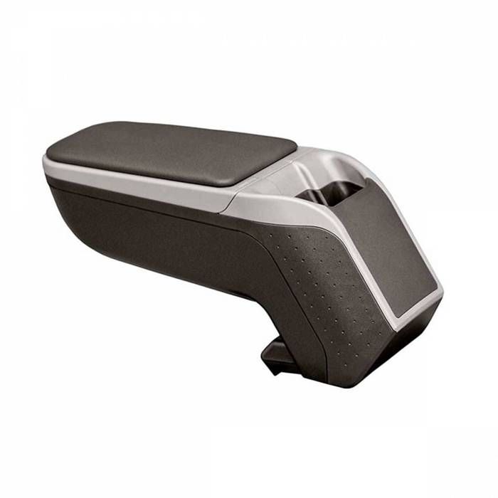 Rati Armster2 Bracciolo Centrale Auto Per Fiat 500L / Living / Trekking (2012-2017) – Argento, Con Vano Portaoggetti - 2
