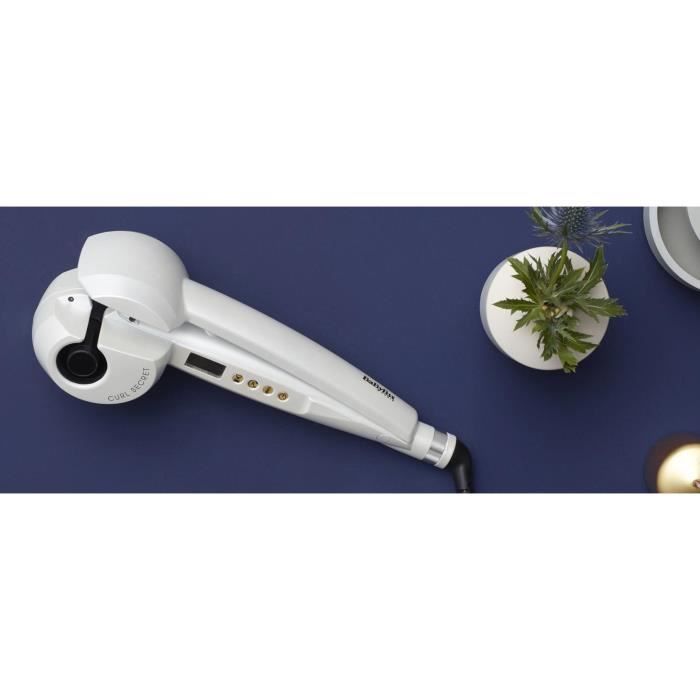 babyliss curl secret white and gold