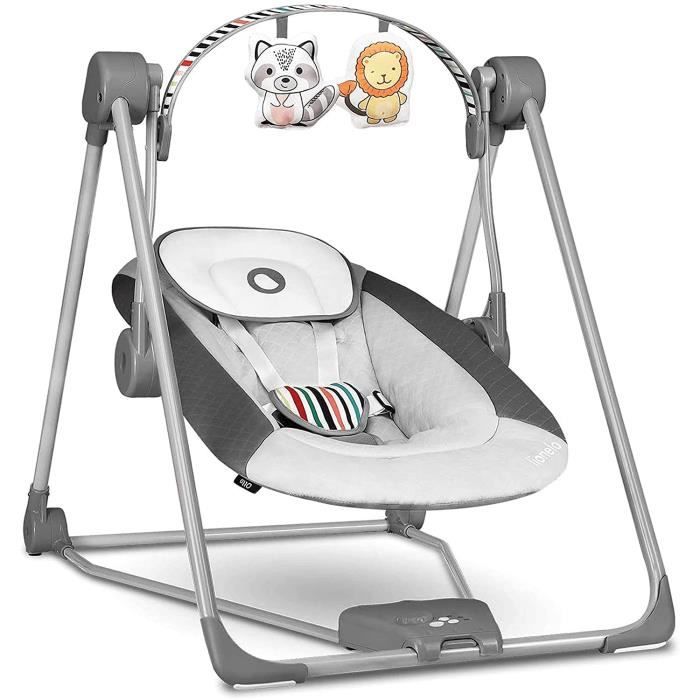 Otto Transat Bebe Balancelle Bebe Jusqu A 9 Kg Jouets Interactifs Sons De La Nature 5 Vitesses De Bercement Coussin Pour La A118 Cdiscount Puericulture Eveil Bebe