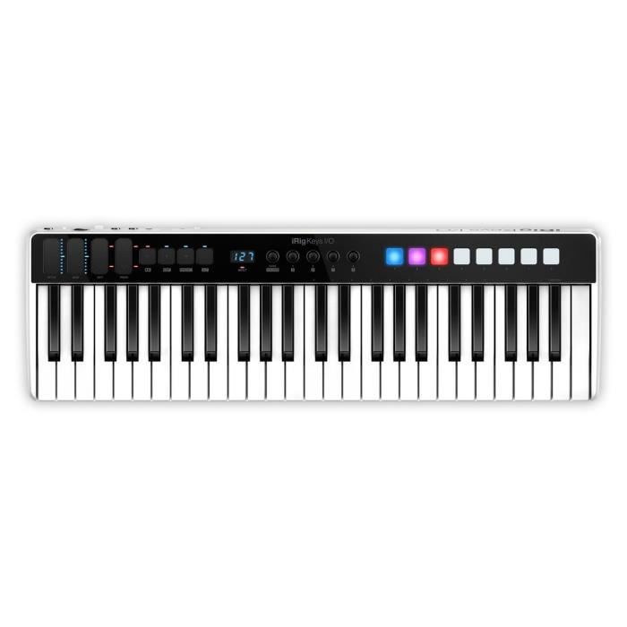 IK Multimedia's iRig Keys IO MIDI 49 Clavier MIDI, Clavier Piano