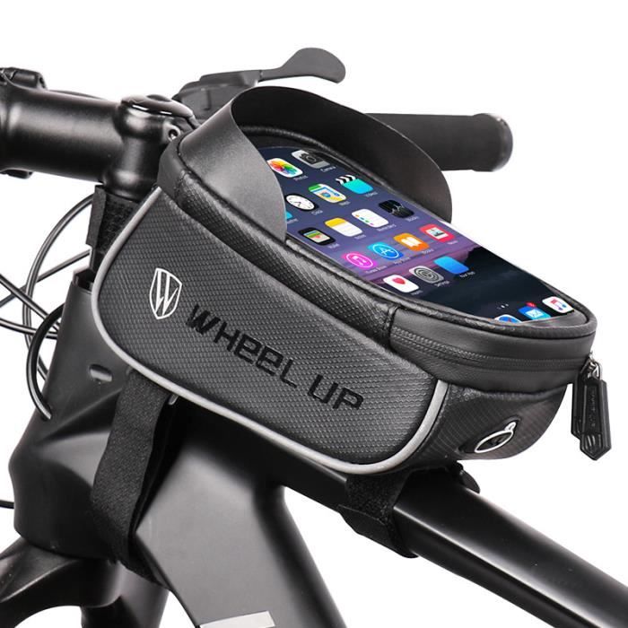 Avec écran tactile Accessoire de vélo idéal pour la navigation Grande capacité Sacoche de guidon de vélo étanche 