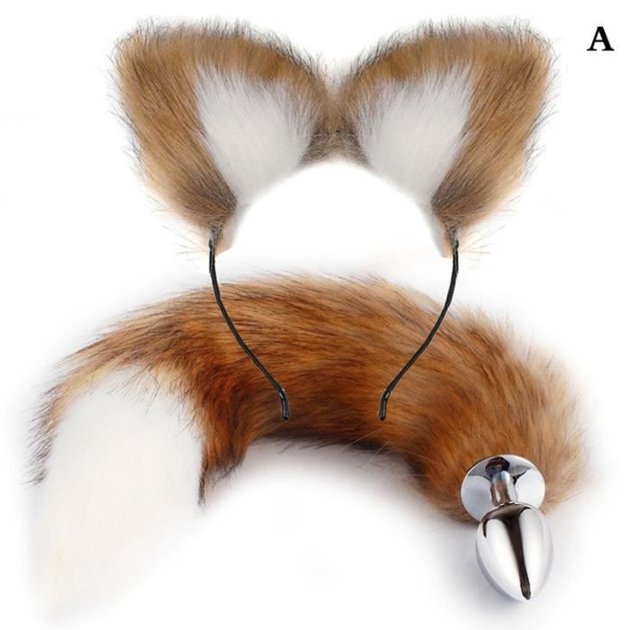plug anal queue Vibrating Anal Plug With Tail - Fox
