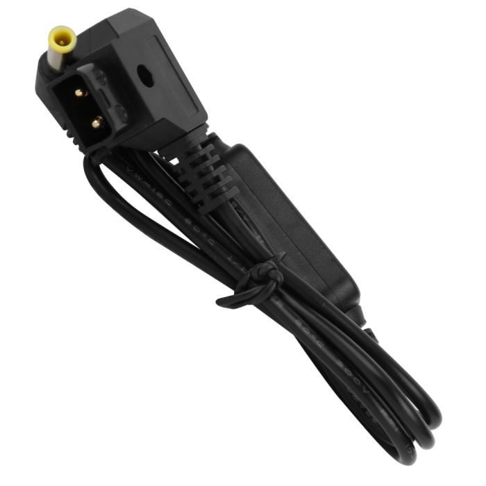 Topiky Cordon dalimentation pour caméra vidéo pour la Photographie en extérieur câble dalimentation dextension de caméra vidéo Portable D-Tap à DC 12V pour caméras vidéo Sony FS7 FS5 