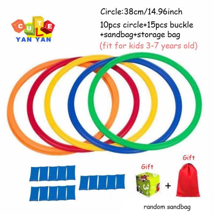 JOYIN – Lot De 8 Anneaux De Plongée Pour Piscine, Couleurs Vives, 14 Cm, Non Toxiques, Pour Enfants, Apprentissage Et Jeux Sous-marins