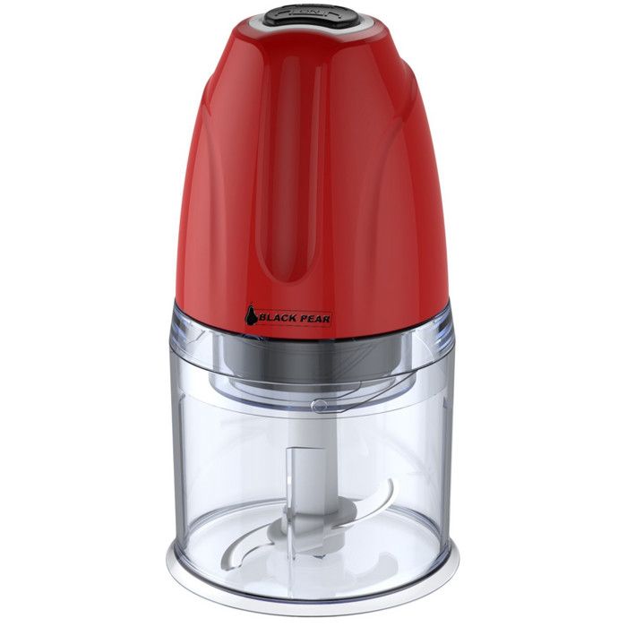 Mini Hachoir électrique Black Pear BHA36 - 300W - capacité 500mL - Bol transparent gradué - Lames en acier - Black Pear