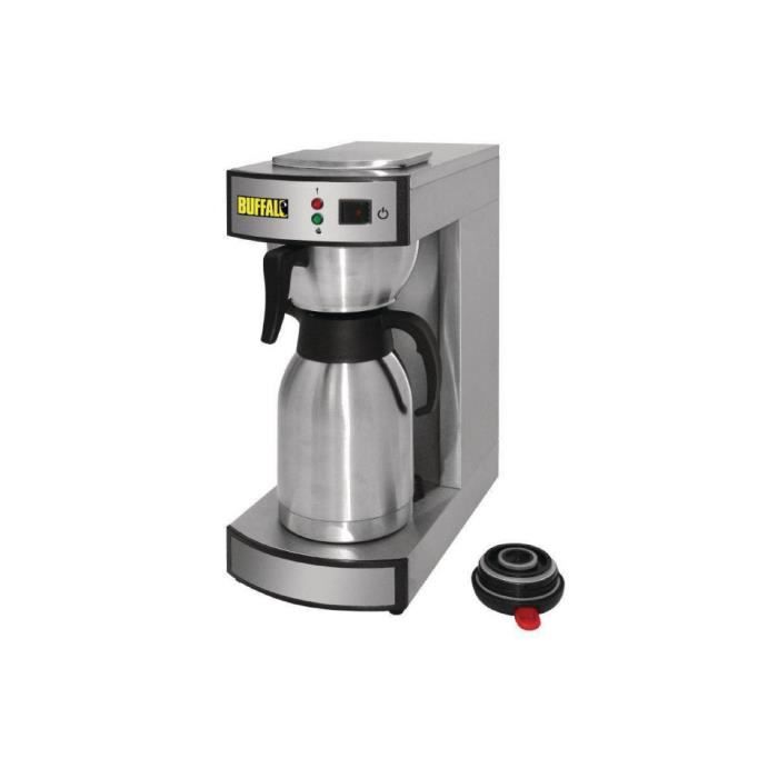 BUFFALO Machine &agrave; Caf&eacute; Thermos -  - Acier inoxydable1,9 