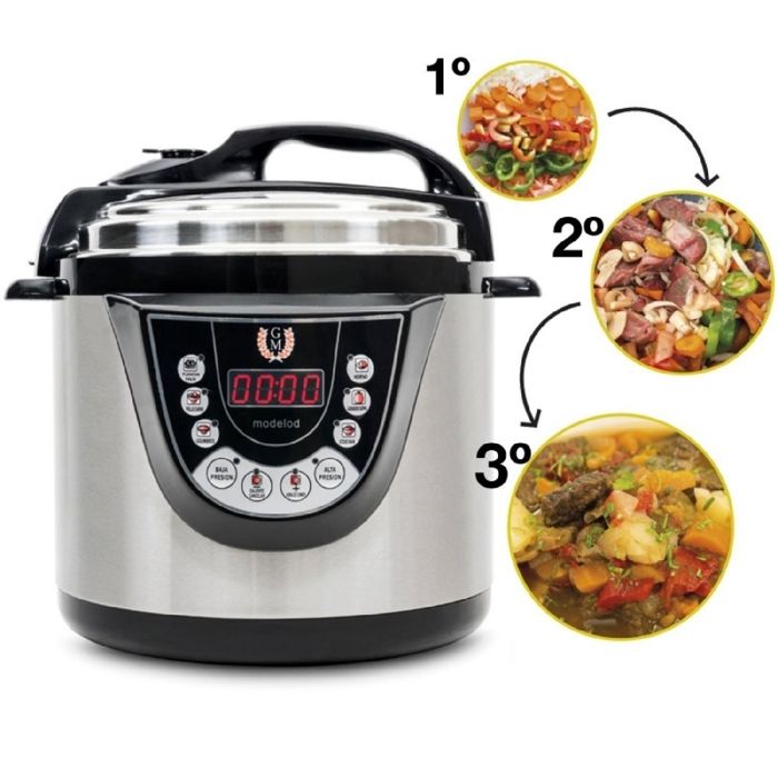 CECOTEC  Pot Gm Cookers Model D Argent&eacute;