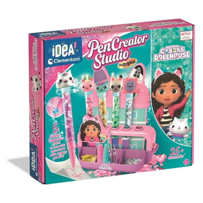 Coffret Créatif Clementoni – Stylos Disney Princess À Personnaliser - vue 4