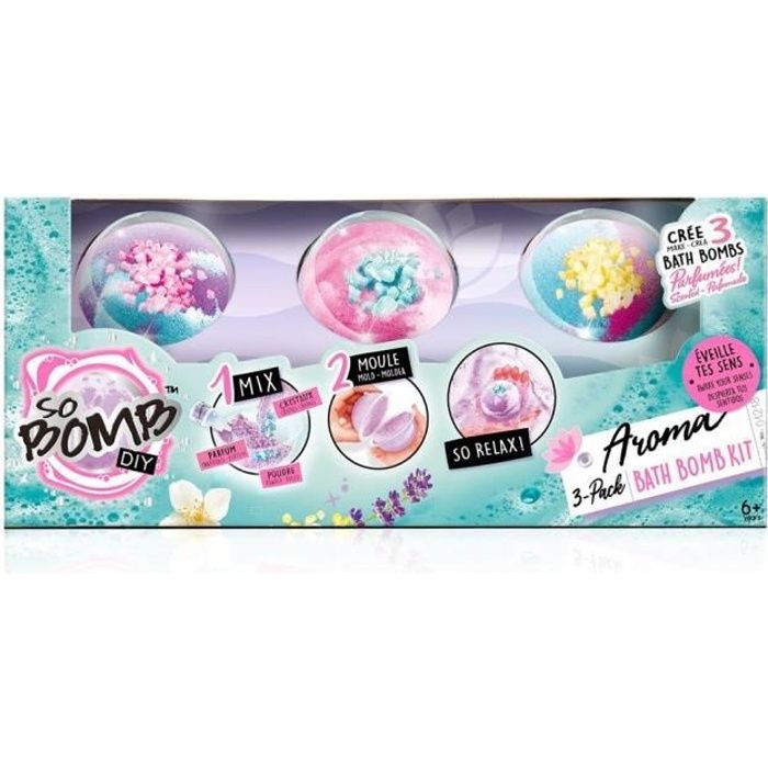 Canal Toys So Bomb - Salone Spa Per Mani 3-in-1 Con Macchina Elettronica E Kit Per Bombe Da Bagno (BBD 050)