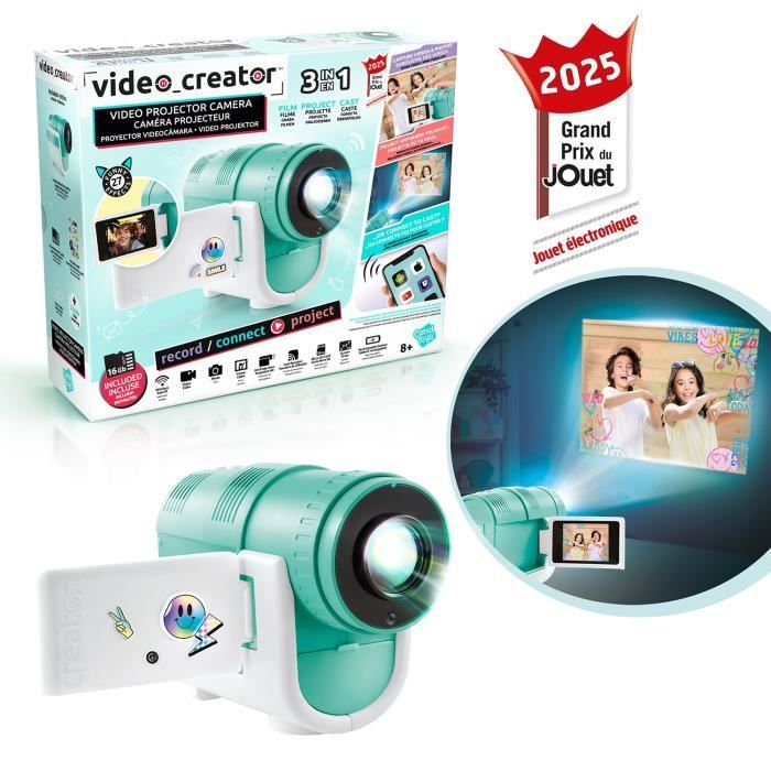 Caméra Projecteur Canal Toys CLK 039 – 3 en 1 Vidéo Creator - vue 2