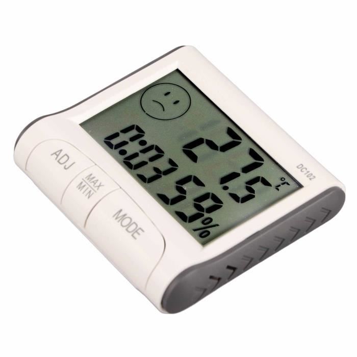 Détecteur De CO Numérique De Poche Avec Thermomètre Et Hygromètre - Moniteur Monoxyde De Carbone