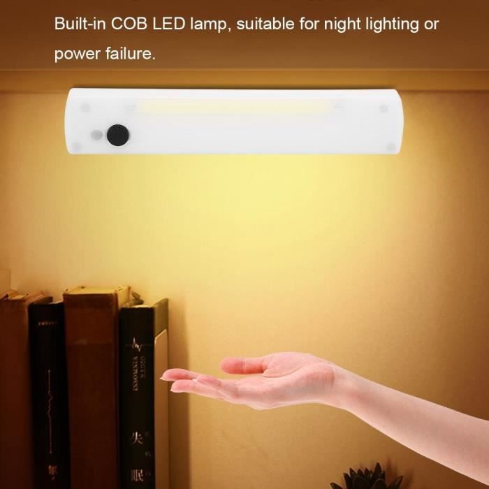Universal - Lumière de nuit avec détecteur de mouvement 3 pièces  rechargeable USB Lumière de nuit avec lumière de mouvement avec capteur LED  Lumière d'armoire LED Éclairage Escalier Éclairage Chambre, Cuisine,  Placard