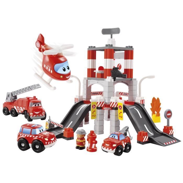 Ecoiffier Abrick Camion Dei Pompieri Con Scala Girevole - Giocattolo Per Bambini +18 Mesi, Made In France - 3