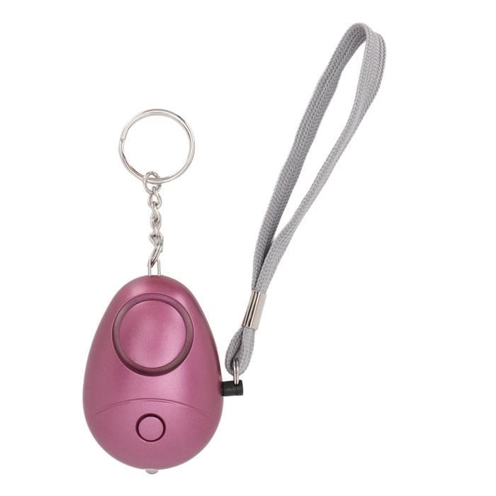Alarme D'Urgence Personnelle 130 DB, Avec Lampe De Poche Led Porte Cl S Anti Agression Violet Pour Tudiants Femmes Enfants G S