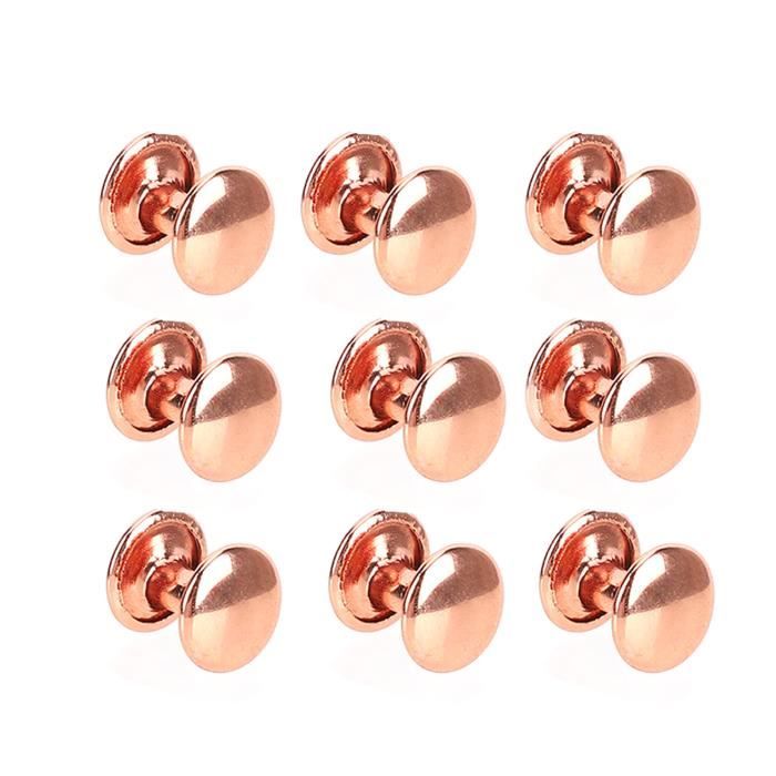 Lot De 50 Rivets Perlés – Fausses Perles Violet Clair, Diamètre 10 Mm, Pour Couture Ou Décoration
