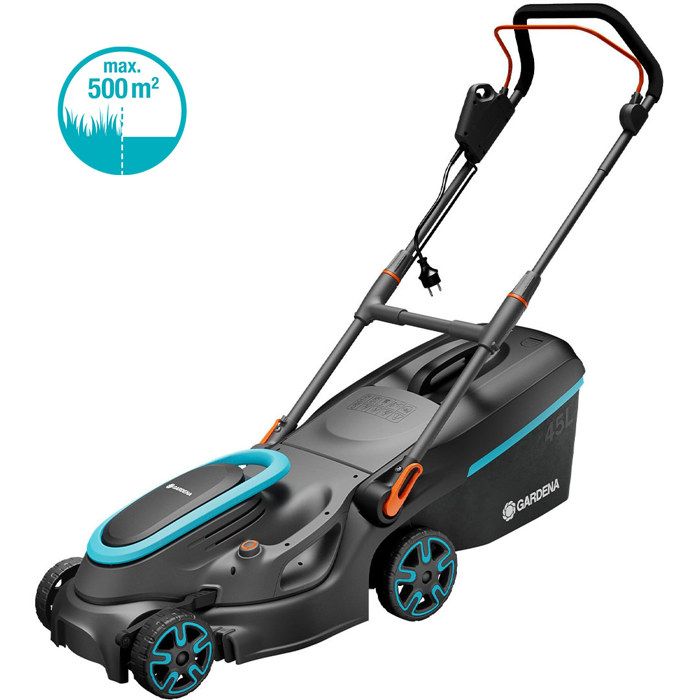 Tondeuse électrique - GARDENA - PowerMax 37/1800 - Largeur de coupe 37cm - Ramassage Cut&Collect