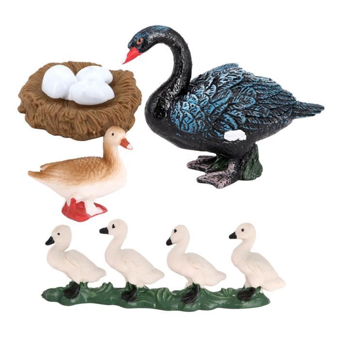 LANSKYLAN 13 Figurines Animaux Ferme + 12 Clôtures – Plastique Réaliste, Vache, Mouton, Poule, Chien, Chat – Déco, Fête, Éducatif