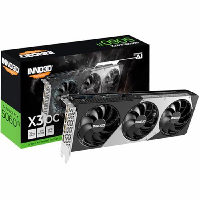 Carte graphique - INNO3D - GeForce RTX 5060 Ti - 16 Go GDDR7 - 7680 x 4320 pixels - PCI Express 5.0