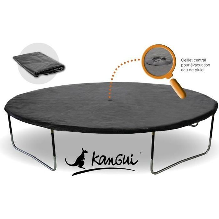 Bâche de protection PE pour trampoline Ø 430 cm -