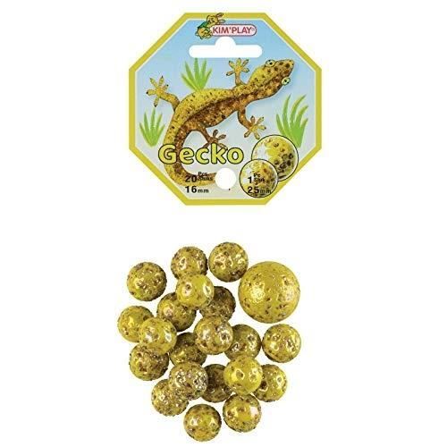 Cofalu Kim’Play – Lot De 90 Billes En Verre Luxe – Dont 1 Boulard 35 Mm Et 5 Calots 25 Mm – Jeu De Plein Air
