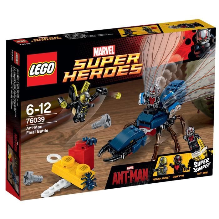 LEGO 76039 Marvel Super Heroes - Le Combat Final d Ant-Man Reconditionné - Lego reconditionné disponible sur Cdiscount Seconde Vie