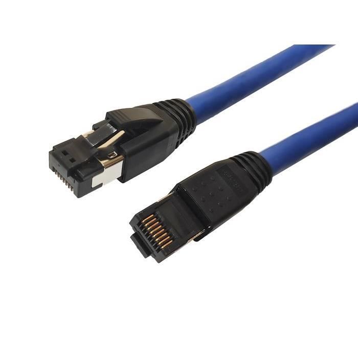 Câble réseau - MICROCONNECT - MC-SFTP805B - 5m - Cat8.1 - S-FTP (S-STP ...