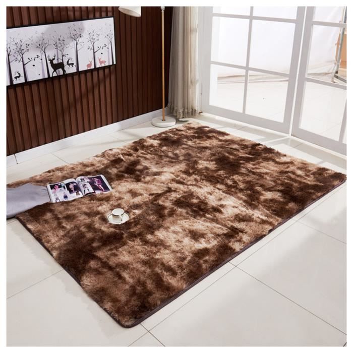 GOUTUI Tapis Doux Chambre 55 X 80 Cm Dessous Antidérapant Moelleux Carpette Doux Au Toucher Pour Salon Chambre Filles Enfants, Couleur Crème