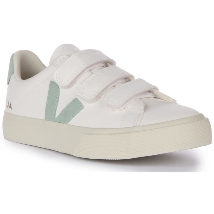 Baskets en cuir blanc pour femme Baskets en cuir blanc pour femme
