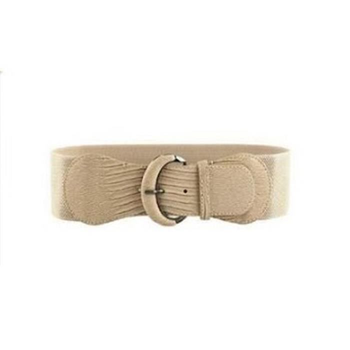 Ceinture Large élastique Pour Femme - Corset à Lacets Vintage - Pour Robes Et Manteaux