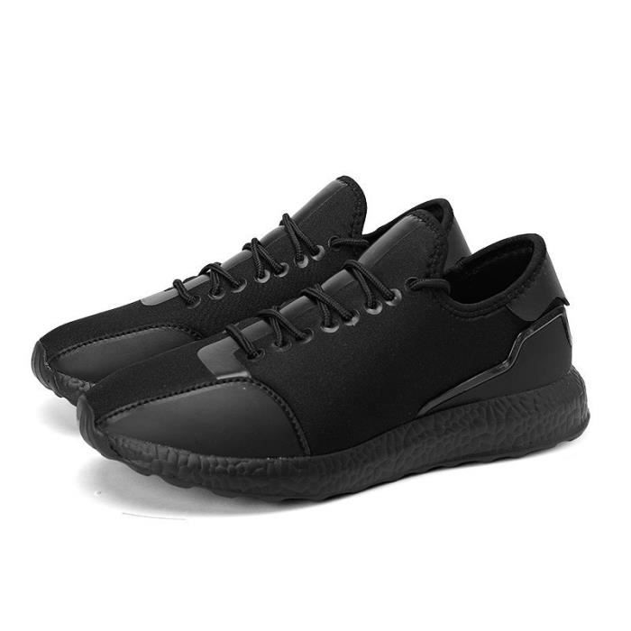 KIANII Chaussures de sport pour hommes décontractées imperméables anti-dérapantes absorbant les chocs semelle intérieure souple
