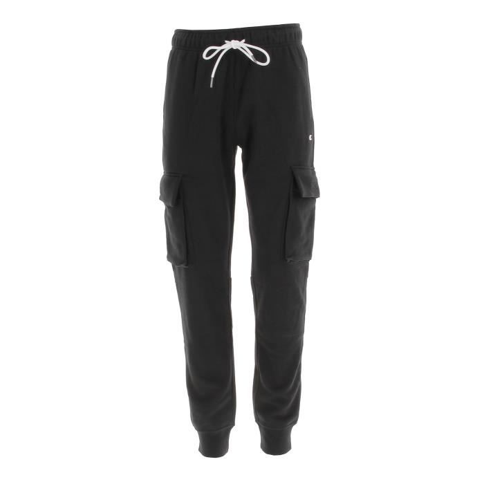 Pantalon de survêtement Rib cuff cargo pant - Champion - Homme - Noir - Fitness - Indoor