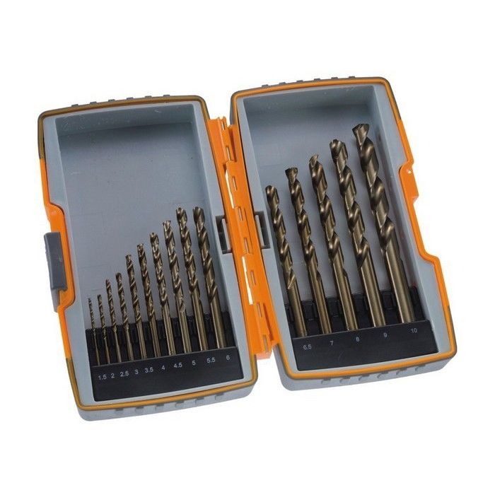 Set De 5 Forets à Fraiser Métal HSS 82° - 1877793 - Coffret Rangement - Neuf