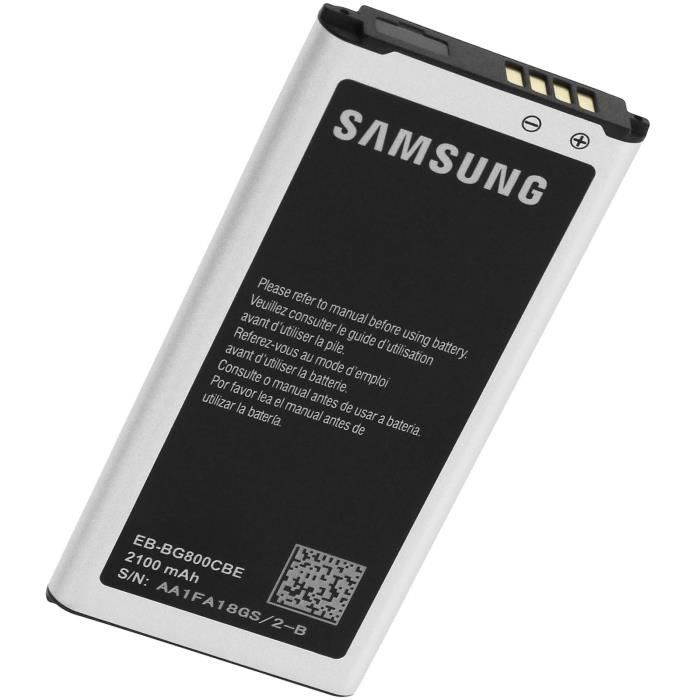 EMNT-Batterie pour Samsung Galaxy S5mini Remplacement Amélioré 2500 mAh pour Batterie S5 Mini Dernière Technologie 