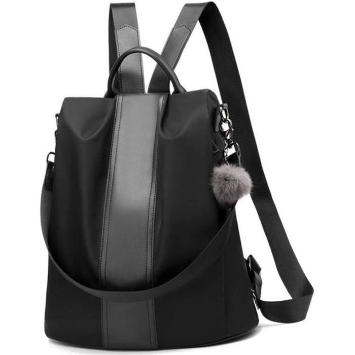 sac a dos cuir antivol femme
