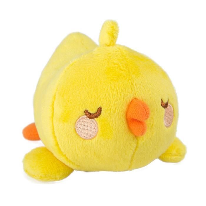 Peluche Molang et Piu Piu parlent et chantent - Hauteur 25 cm