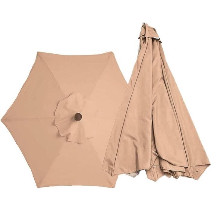 Housse De Rechange Pour Parasol 6 Baleines-8 Baleines, 2M-2.7M-3M Imperméable Toile De Parasol