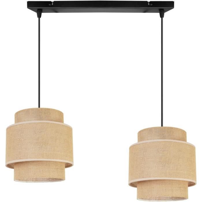 Light-Home Boho Abat Jour Suspension Luminaire Lustre - Moderne Abat ...