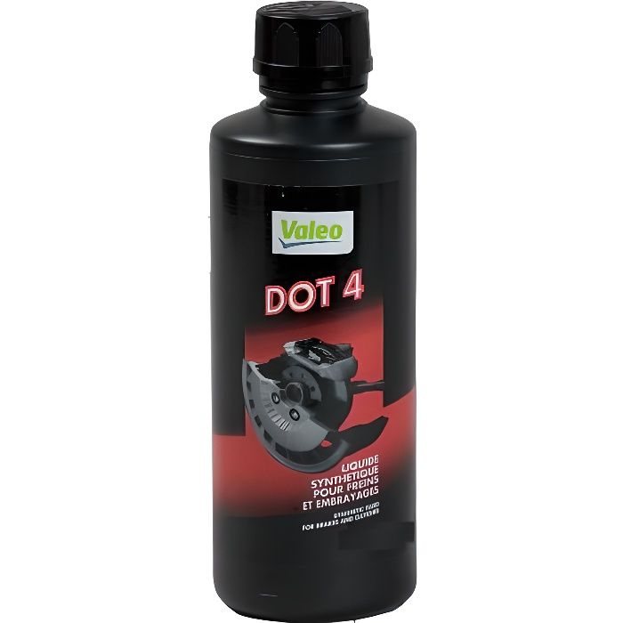 Liquide de freins 1 litre DOT4 Valéo 402403