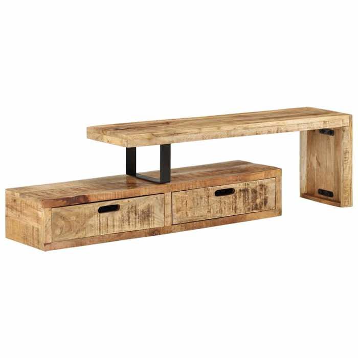 vidaXL Meuble TV Armoire de Télévision avec Tiroirs Meuble Télé de Salon Armoire de Rangement Intérieur Rétro Bois 351779