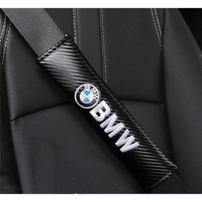 2pcs Housses pour ceintures de sécurité-housse protection harnais d'épaule pour BMW